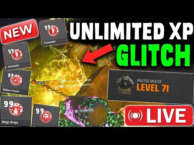 BO6 GLITCH! UNLIMITED XP / CAMO GLITCH LIVE! MASTER PRESTIGE GLITCH!