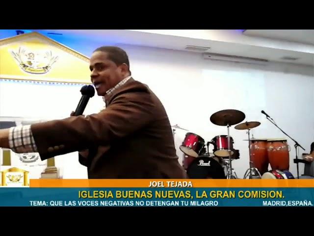 El Evangelista Joel Tejada Bajo el Tema