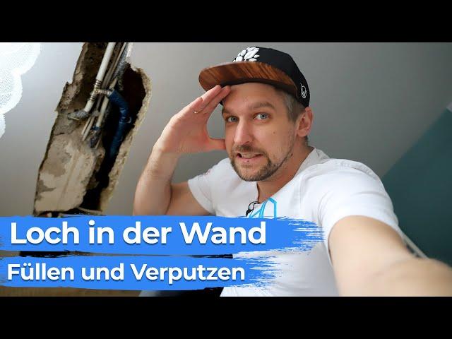 Wie verschließe ich ein riesiges Loch in der Wand?