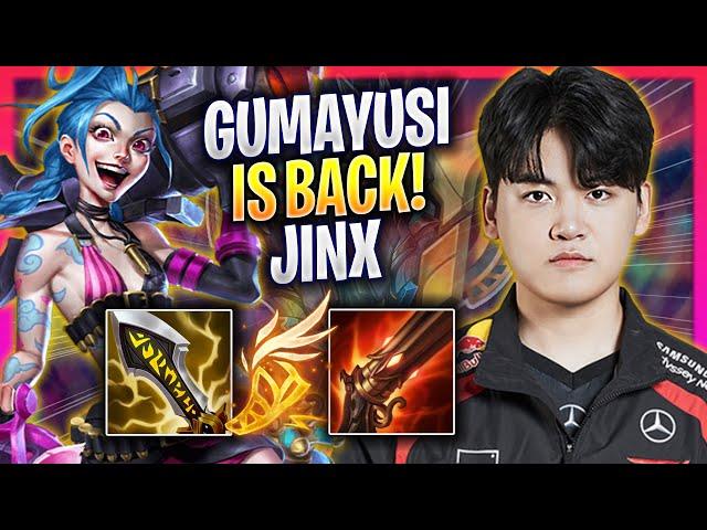 GUMAYUSI IS BACK TO KOREA SOLOQ WITH JINX! - T1 Gumayusi Plays Jinx ADC vs Zeri! | Season 2024