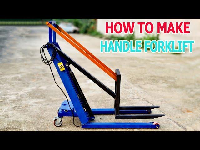 How to make Handle Forklift Electric Hydraulic For Workshop