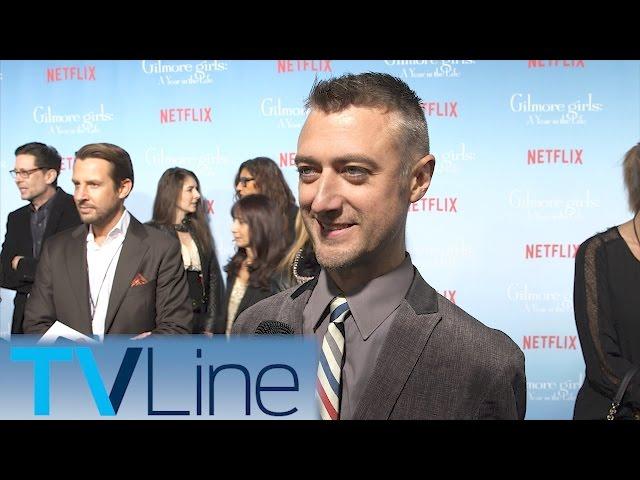 Sean Gunn |  Gilmore Girls Red Carpet Premiere Interview  |  TVLIne