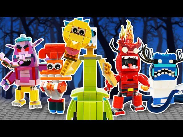 LEGO Inside Out 2: Building All Characters as Zoonomaly | FUNZ Bricks