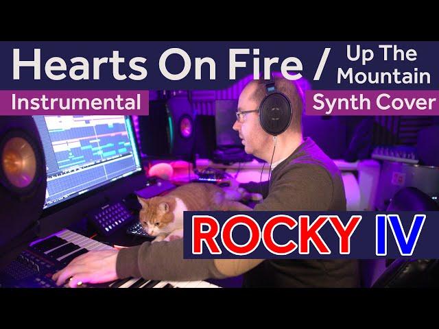 Hearts On Fire + Up The Mountain - Rocky IV.  Instrumental cover