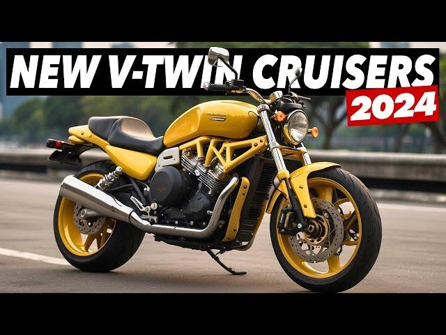 7 New V-Twin Cruiser Motorcycles 2024