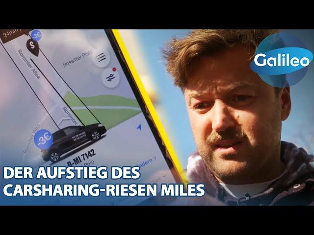 Das Geheimnis der schwarzen Flitzer: Der Aufstieg des Carsharing-Riesen Miles