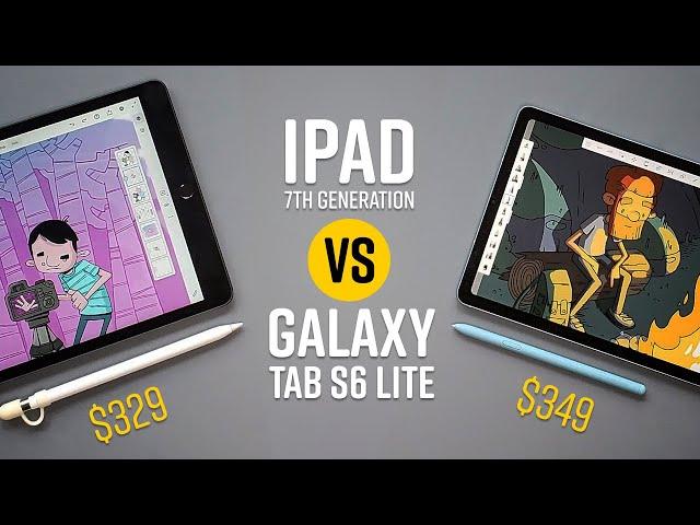 iPad -VS- Galaxy Tab S6 Lite