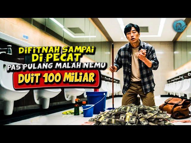 Difitnah Bosnya Sampai Dipecat, Tukang Pel Ini Malah Menemukan Tas Berisi 100 Miliar - Alur Film