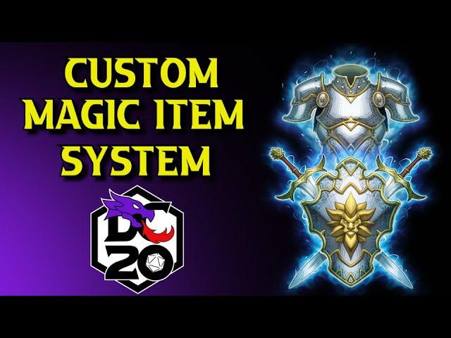 DC20 Custom Magic Item Creation System