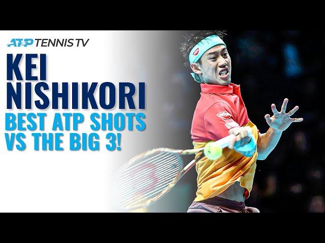 Kei Nishikori Best ATP Shots & Rallies vs The Big 3!