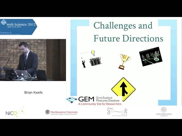 Brian Keefe - Exploring the Challenges and Opportunities of Scientific Social Computing