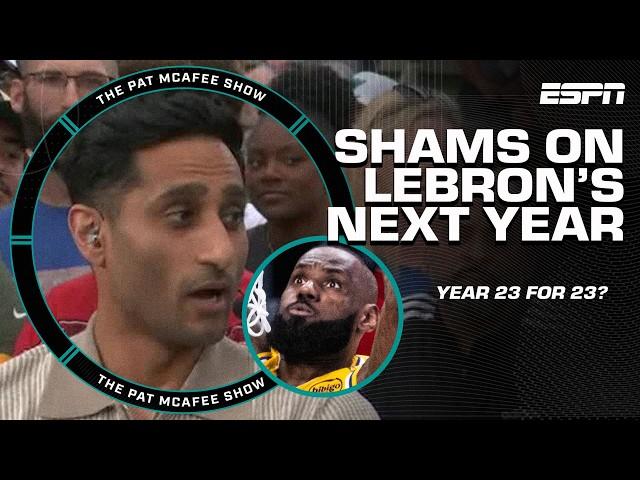 Shams: 'LeBron James is LIKELY to opt in for next season'  YEAR 23 FOR 23 ‍ | The Pat McAfee Show
