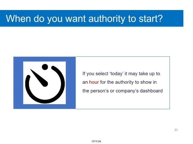 How to set up a standing authority on the Customs Declaration Service