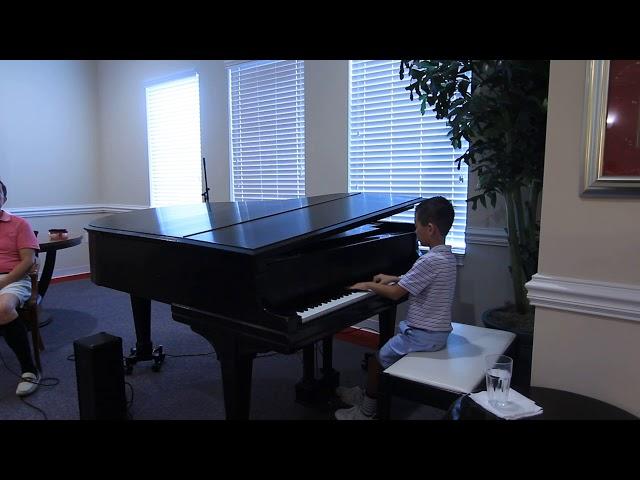 William Zhang performing Chopin