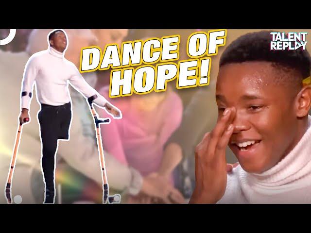 Inspiring One-Legged Dancer Gets the GOLDEN BUZZER | Britain's Got Talent