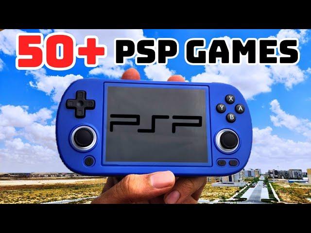 50+ PSP Games Tested on ANBERNIC RG40XX H