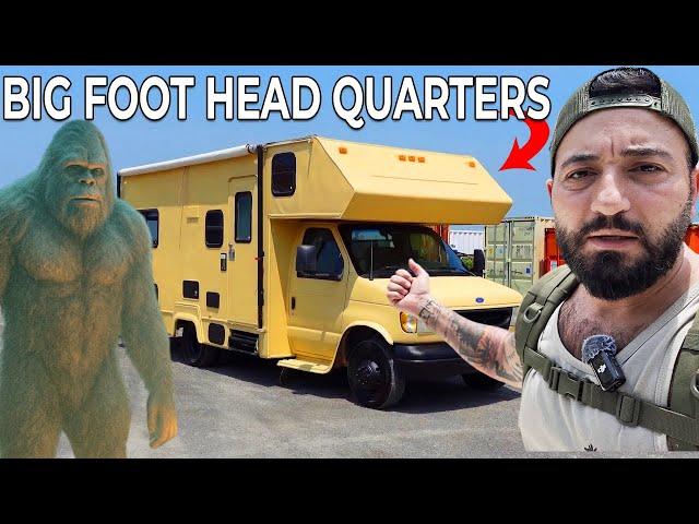 I Transformed My Motorhome Into a Bigfoot Hunting Base