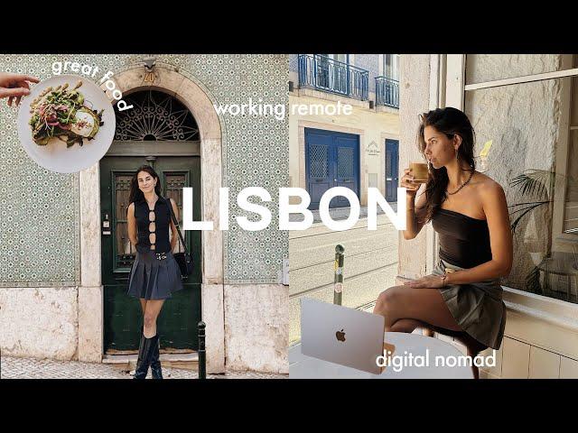 a productive week in lisbon as a digital nomad ️