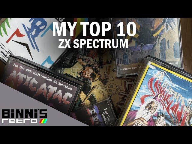 My Top 10 ZX Spectrum games growing up (Binni's Retro)