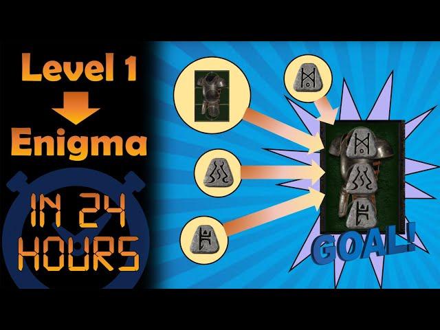 From Level 1 to ENIGMA in 24 hours (excluding AFK & town time): a Diablo 2 Resurrected Journey