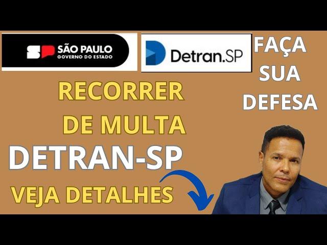 Como RECORRER de MULTA DETRAN SP