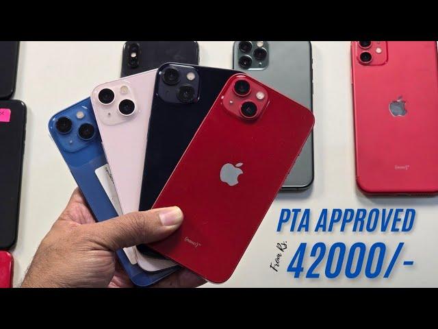 New Arrival PTA Approved || iPhone 13, iPhone 11 Pro, iPhone 11, iPhone SE 2020 & iPhone XS