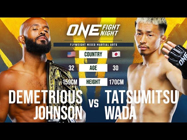 Demetrious Johnson vs. Tatsumitsu Wada | ONE Championship Full Fight