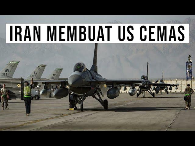 IRAN BIKIN AMERIKA CEMAS, LANGSUNG TAMBAH SKUADRON F 16 KE TIMUR TENGAH