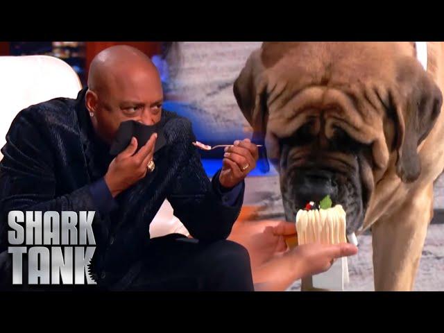 Shark Tanks US | Daymond John Tastes Dogue's Delicious DOG FOOD!