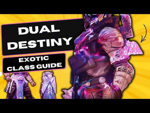 Dual Destiny Exotic mission guide | How to get Exotic class items in Destiny 2