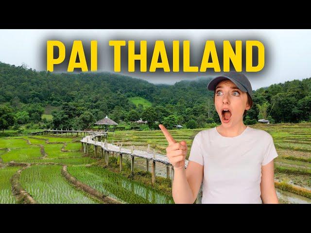 48 HOURS IN PAI, THAILAND (Visiting the ICONIC Bamboo Bridge)