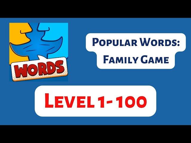 Popular Words | Level 1-100 | [Answers]