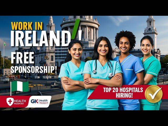 Top 20 Care Homes & Hospitals Hiring in Ireland  2025 | Free Visa Sponsorship – Apply Now!