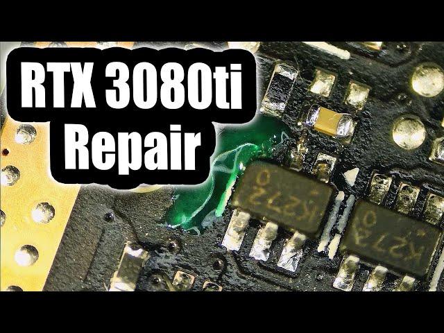 Nvidia RTX 3080Ti Graphics Card Repair. Lost to Oblivion