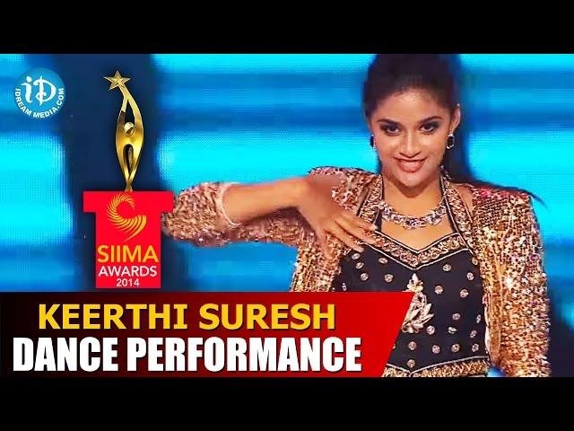 Keerthi Suresh Exclusive Dance Performance @ #SIIMA2014, Malaysia | Telugu