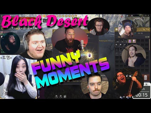 BLACK DESERT - FUNNY MOMENTS #5 BEST & FUNNY HIGHLIGHTS. MEMES AND FAILS