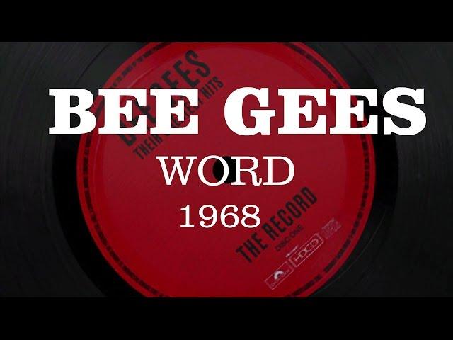 The Bee Gees - Words 1968 - HD