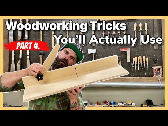 Helpful Woodworking Tricks You'll Actually Use | Useful Woodshop Hacks