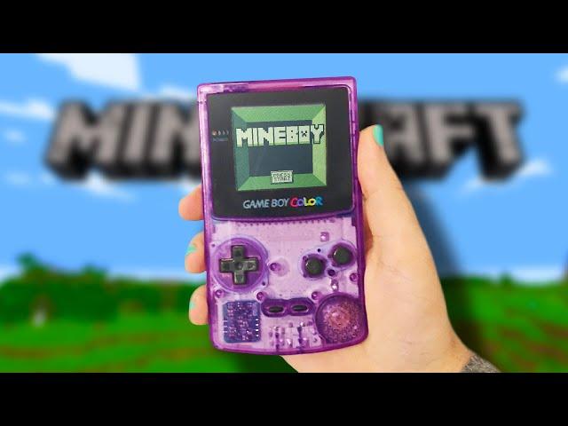 How I coded Minecraft on a GameBoy