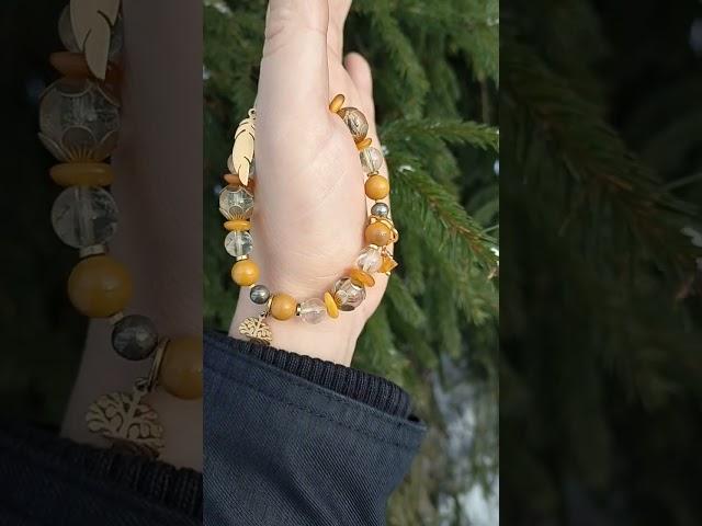 Браслет для привлечения финансов и радости #натуральныекамни #luonnonkivet #bracelet