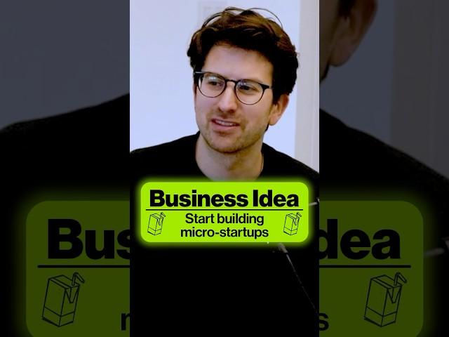 The future of building startups is building micro-startups