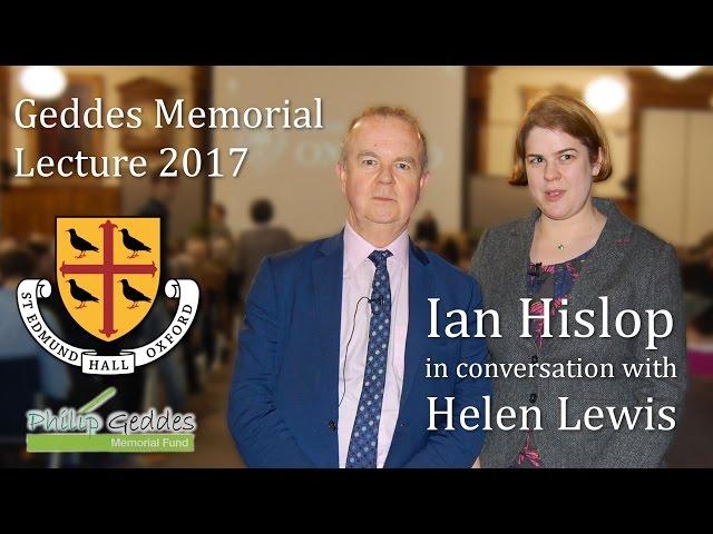 Ian Hislop in conversation with Helen Lewis