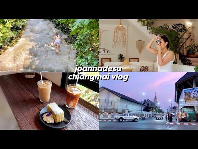 [THAILAND VLOG] Bua Tong Sticky Waterfall, Doi Suthep Sunsets and Cafes!