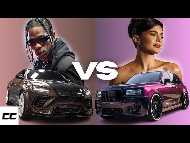 Travis Scott VS Kylie Jenner Car Collections I Car Battles