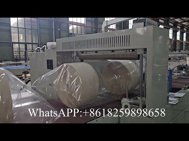 400mm diameter maxi roll paper towel shrink packing machine
