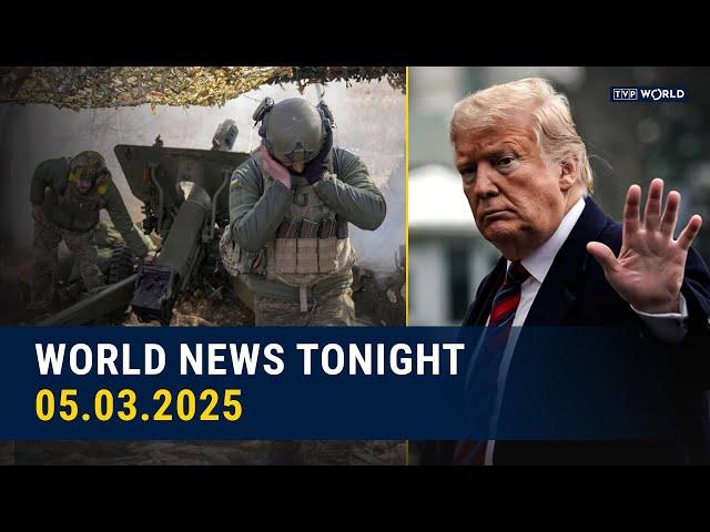 U.S. suspends intelligence sharing with Ukraine  | World News Tonight