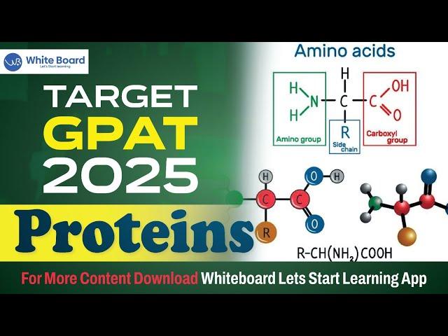 Edge with Essential Proteins: Key for GPAT & All 2024 Exams!