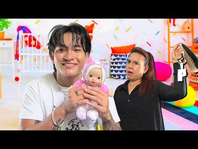 Mom Teaches Me How To Be A Dad! (FAIL)