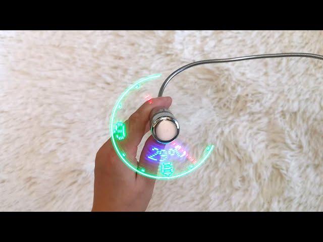 USB Clock Fan with Real Time Clock and Temperature Review - Does It Really Work?