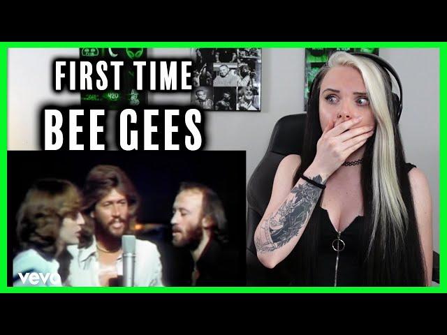 FIRST TIME listening to BEE GEES - "Too Much Heaven" REACTION